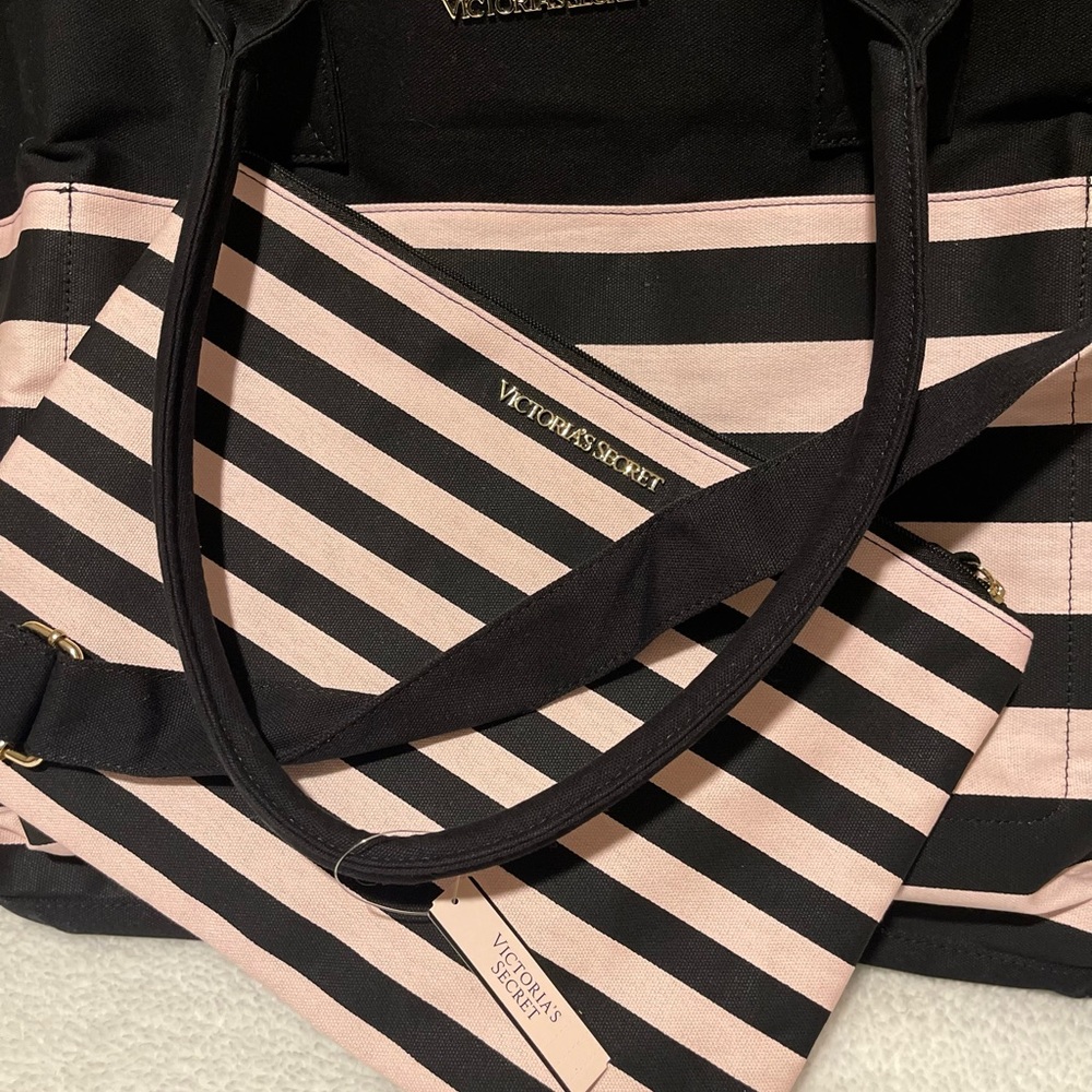 Victoria’s Secret large weekend bag. Color-Pink/Black. Brand New. - Picture 10 of 10